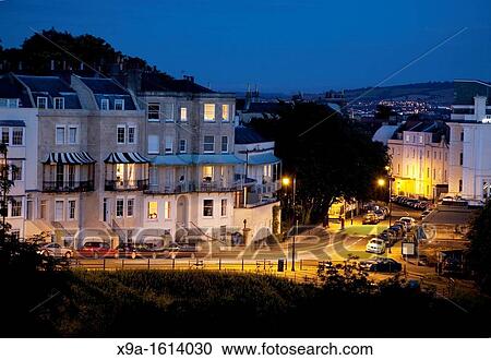 Sion Hill illuminated at night, Clifton, Bristol, England, UK View Large Photo Image Stock Image - Sion Hill illuminated at night, Clifton, Bristol, England, UK. Fotosearch