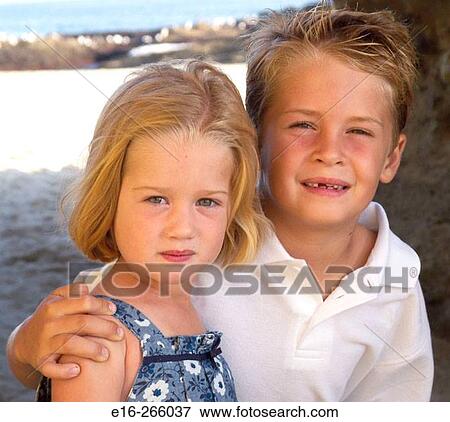 sister and brother View Large Photo Image Stock Photo - sister and brother. Fotosearch