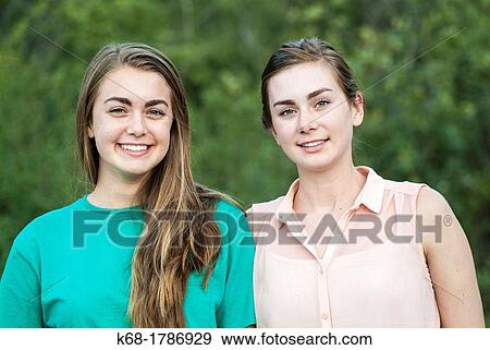 sisters, 16 and 20 years old View Large Photo Image Stock Photo - sisters, 16 and 20 years old. Fotosearch