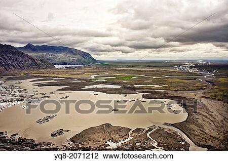 Skaftafellsjokull is one of the outlet glaciers glacier tongues of the Vatnajokull, Vatnajokull National Park, Skaftafell, Iceland View Large Photo Image Stock Image - Skaftafellsjokull is one of the outlet glaciers glacier tongues of the Vatnajokull, Vatnajokull National Park, Skaftafell, Iceland. Fotosearch
