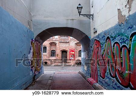 Skapo street, Vilnius, Lithuania View Large Photo Image Stock Photo - Skapo street, Vilnius, Lithuania. Fotosearch