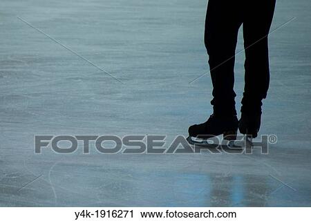 Skate on ice. View Large Photo Image Stock Image - Skate on ice.. Fotosearch
