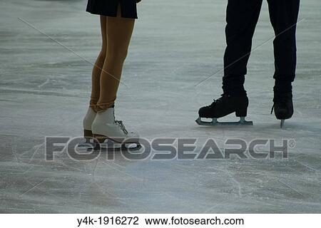 Stock Image - Skate on ice. Fotosearch