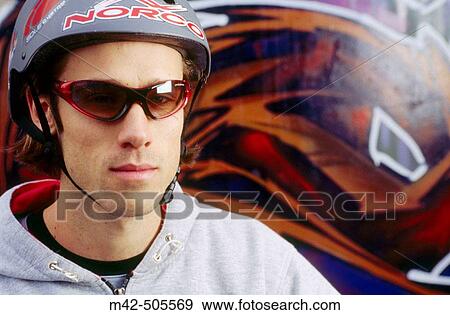 Stock Photo - Skateboarder. Vancouver, British Columbia, Canada. Fotosearch