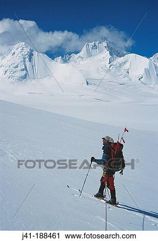 Ski mountaineer and unclimbed 6. 000 peaks (unnamed). Lhagu glacier area, Kangri Garpo mountains. South Eastern Tibet View Large Photo Image Stock Image - Ski mountaineer and unclimbed 6. 000 peaks (unnamed). Lhagu glacier area, Kangri Garpo mountains. South Eastern Tibet. Fotosearch