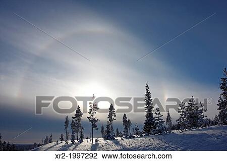Stock Image - Sky in Finland.. Fotosearch