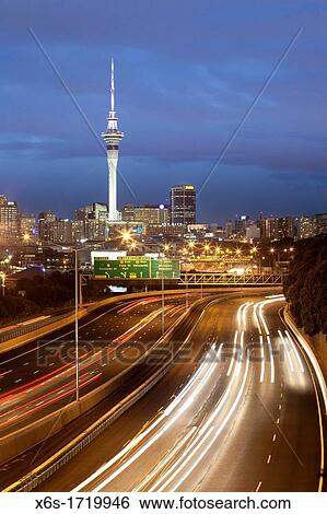 Skyline of Auckland, Auckland, North Island, New Zealand View Large Photo Image Stock Photograph - Skyline of Auckland, Auckland, North Island, New Zealand. Fotosearch