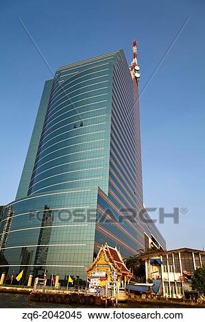 Skyscraper in Bangkok, Thailand View Large Photo Image Stock Photography - Skyscraper in Bangkok, Thailand. Fotosearch