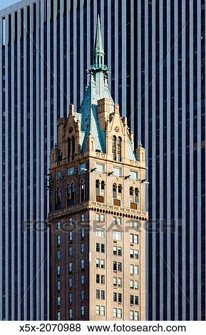 Skyscraper in New York, USA. View Large Photo Image Stock Photo - Skyscraper in New York, USA.. Fotosearch