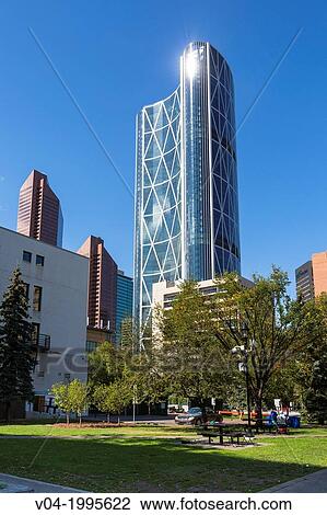 Skyscrapers and Bow Tower in Calgary, Alberta, Canada View Large Photo Image Stock Image - Skyscrapers and Bow Tower in Calgary, Alberta, Canada. Fotosearch