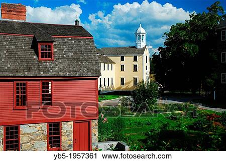 Slater Mill, Pawtucket. View Large Photo Image Stock Image - Slater Mill, Pawtucket.. Fotosearch