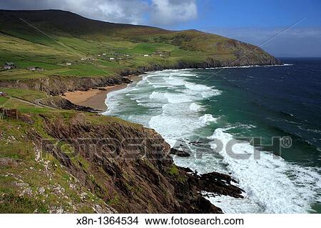 Picture - Slea Head landscape, Dingle peninsula, Kerry county, Ireland. Fotosearch