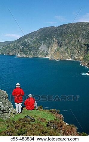 Picture - Sleave League. Co. Donegal. Ireland.. Fotosearch