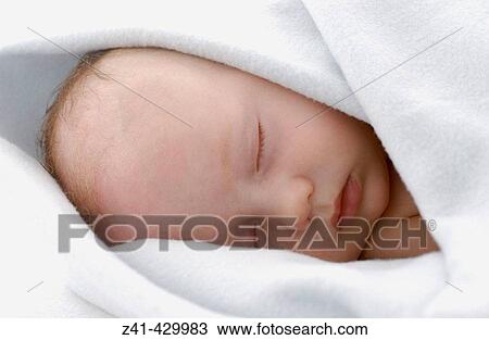Sleeping baby View Large Photo Image Stock Image - Sleeping baby. Fotosearch