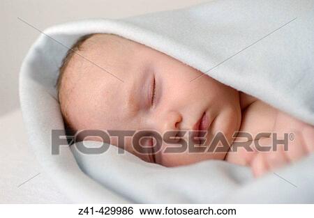 Sleeping baby View Large Photo Image Stock Photograph - Sleeping baby. Fotosearch