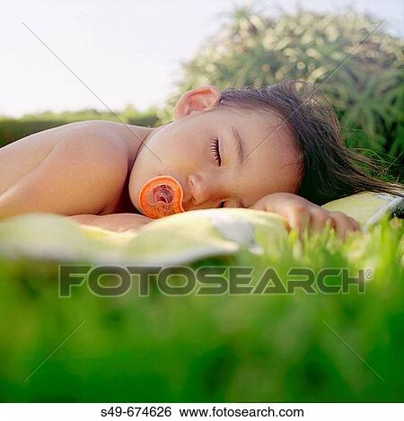 Sleeping child View Large Photo Image Stock Photograph - Sleeping child. Fotosearch