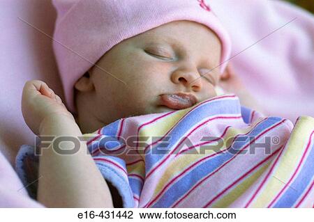 sleeping newborn View Large Photo Image Stock Image - sleeping newborn. Fotosearch