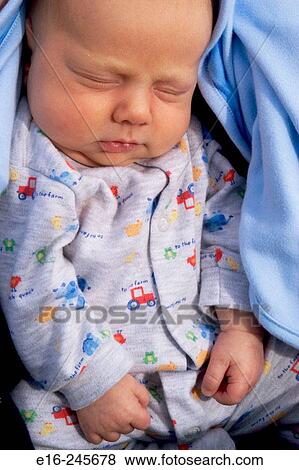 sleeping newborn View Large Photo Image Stock Photo - sleeping newborn. Fotosearch