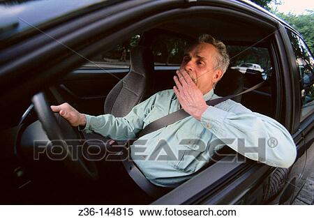 Sleepy driver View Large Photo Image Stock Photography - Sleepy driver. Fotosearch