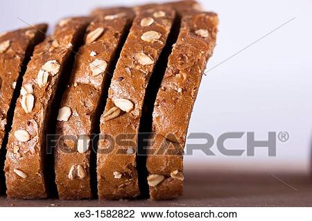 Sliced bread with seeds View Large Photo Image Stock Image - Sliced bread with seeds. Fotosearch