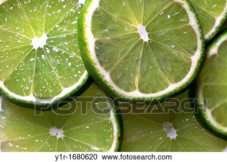 Sliced Limes View Large Photo Image Stock Image - Sliced Limes. Fotosearch