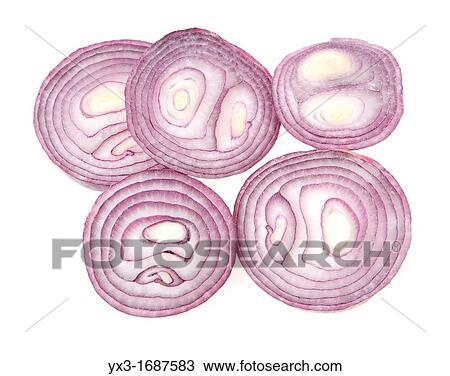 Sliced red onion isolated on white View Large Photo Image Stock Image - Sliced red onion isolated on white. Fotosearch