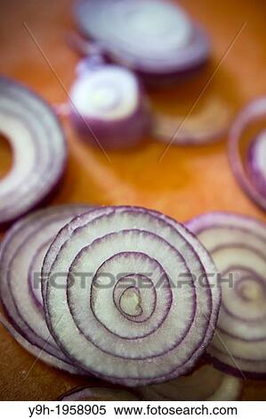 Sliced red onions in a kitchen in New York View Large Photo Image Stock Photography - Sliced red onions in a kitchen in New York. Fotosearch