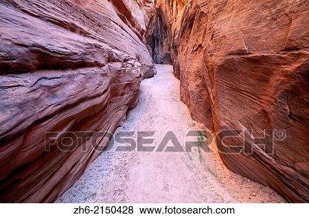 Slot canyon in Buckskin Gulch, Paria Canyon-Vermilion Cliffs Wilderness, Arizona USA. View Large Photo Image Stock Photo - Slot canyon in Buckskin Gulch, Paria Canyon-Vermilion Cliffs Wilderness, Arizona USA.. Fotosearch