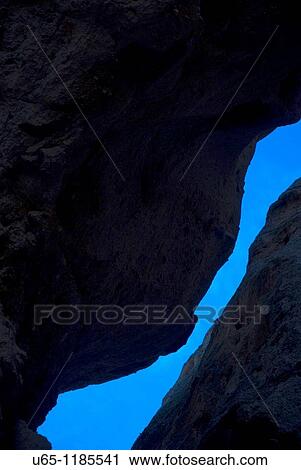 Slot canyon near Santa Fe, New Mexico, USA View Large Photo Image Stock Image - Slot canyon near Santa Fe, New Mexico, USA. Fotosearch