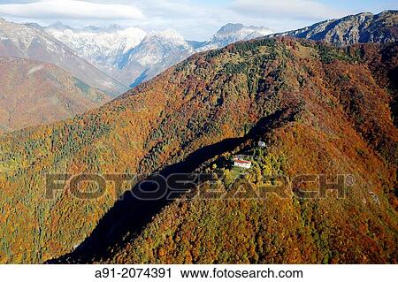 Slovenia, aerial photography from Ljubljana to Kamnik mountainous vicinity and Velika Planina View Large Photo Image Stock Image - Slovenia, aerial photography from Ljubljana to Kamnik mountainous vicinity and Velika Planina. Fotosearch