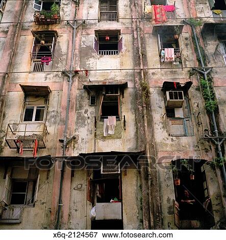 Slum housing in Mumbai (Bombay) in India. View Large Photo Image Stock Photo - Slum housing in Mumbai (Bombay) in India.. Fotosearch