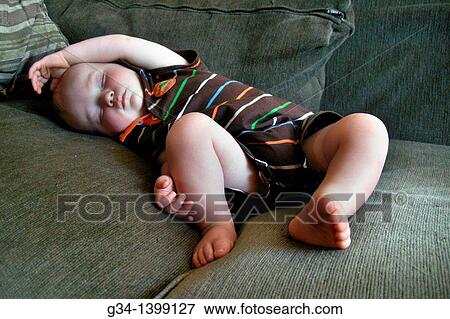 Stock Photo - Slumber boy. Fotosearch