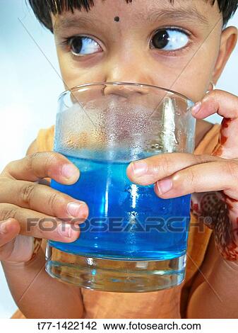 Small Girl Drinking Cold Drink View Large Photo Image Stock Image - Small Girl Drinking Cold Drink. Fotosearch
