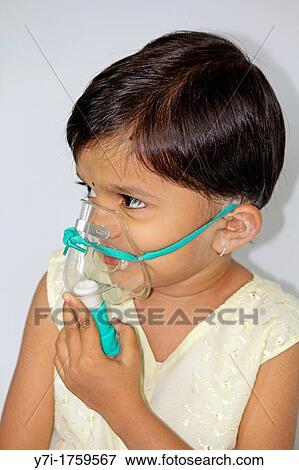 Small Girl with Mask View Large Photo Image Stock Photo - Small Girl with Mask. Fotosearch