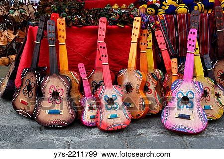 Small guitar in Panajachel market, Lake Atitlan, Guatemala, Central America. View Large Photo Image Stock Photo - Small guitar in Panajachel market, Lake Atitlan, Guatemala, Central America.. Fotosearch