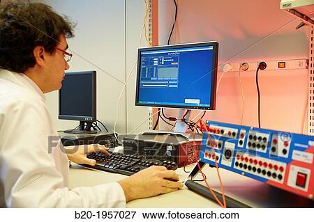 Smart Meters control room. Low Voltage Micro Network View Large Photo Image Stock Photo - Smart Meters control room. Low Voltage Micro Network. Fotosearch