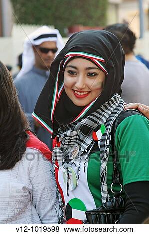 smiling Arabic girl wearing hegab View Large Photo Image Stock Photo - smiling Arabic girl wearing hegab. Fotosearch