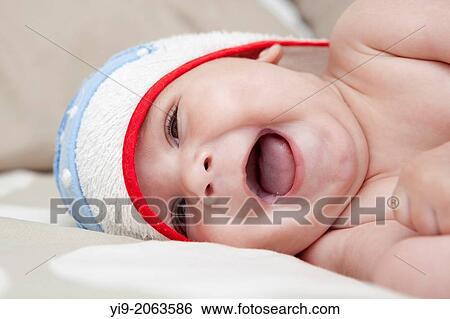 Stock Photograph - smiling baby.. Fotosearch
