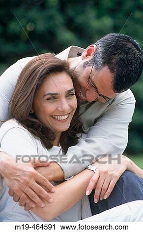 Stock Image - smiling couple. Fotosearch