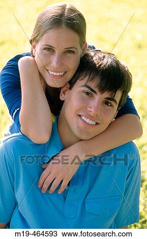 Stock Image - smiling couple. Fotosearch