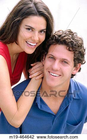 smiling couple View Large Photo Image Stock Image - smiling couple. Fotosearch