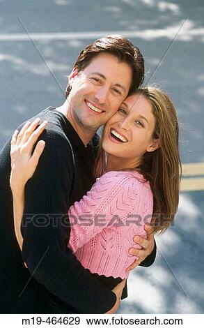 Stock Photo - smiling couple. Fotosearch