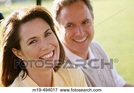 Stock Photo - smiling couple. Fotosearch