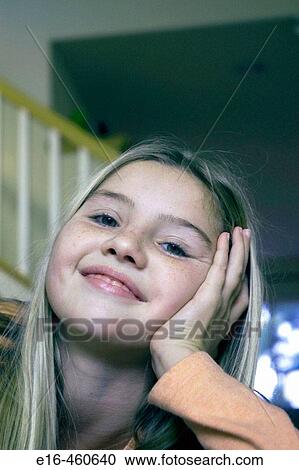 smiling girl View Large Photo Image Stock Image - smiling girl. Fotosearch
