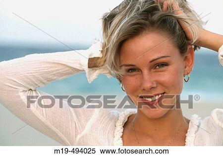 Stock Photography - smiling girl. Fotosearch