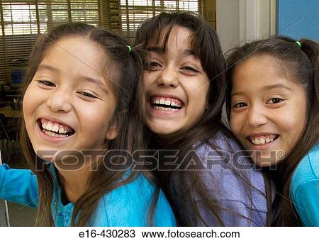 Smiling Hispanic girls View Large Photo Image Stock Image - Smiling Hispanic girls. Fotosearch