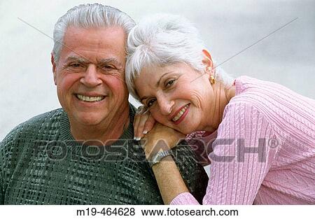 smiling senior couple View Large Photo Image Stock Photo - smiling senior couple. Fotosearch