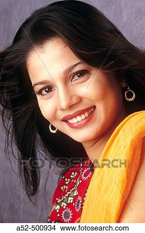 Smiling South Asian Indian girl View Large Photo Image Picture - Smiling South Asian Indian girl. Fotosearch