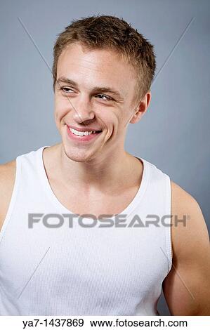 Smiling Young Man View Large Photo Image Stock Photo - Smiling Young Man. Fotosearch