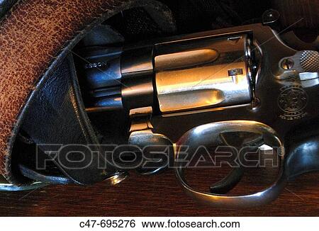 Stock Photograph - Smith & Wesson revolver. Fotosearch
